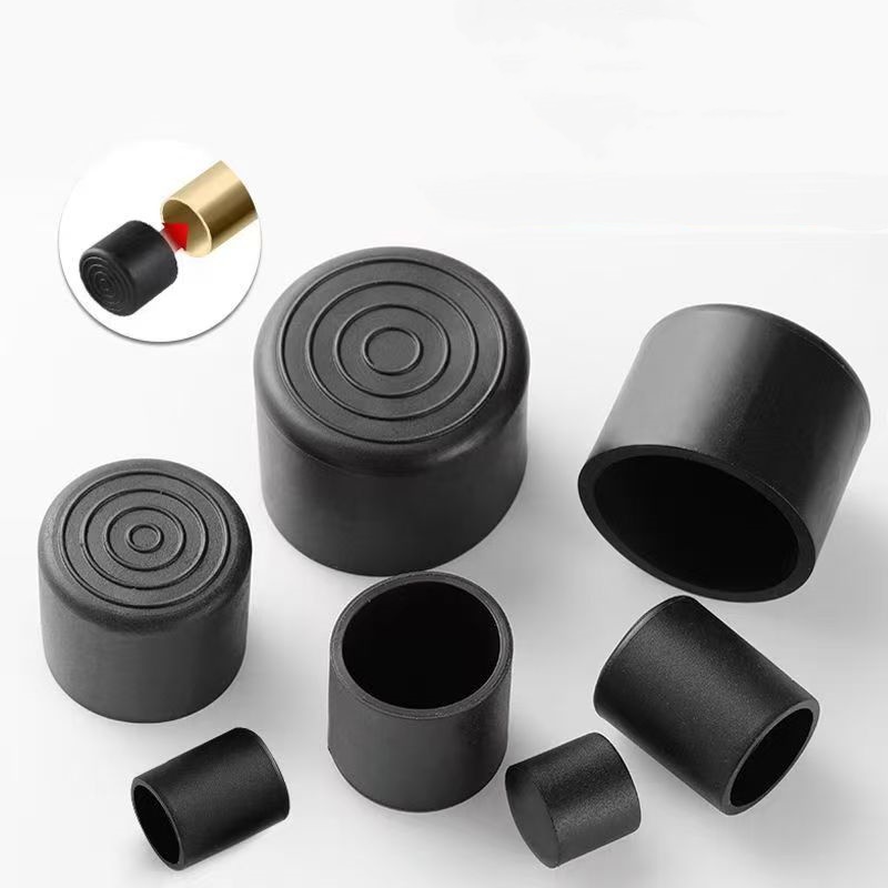 Furniture Hardware Feet - 8/10/12/14/16/20/25/30-120 ミリメートルラウンドゴム椅子脚パッド家具足テーブルエンドプラグ PVC ミュート滑り止め床プロテクターキャップ