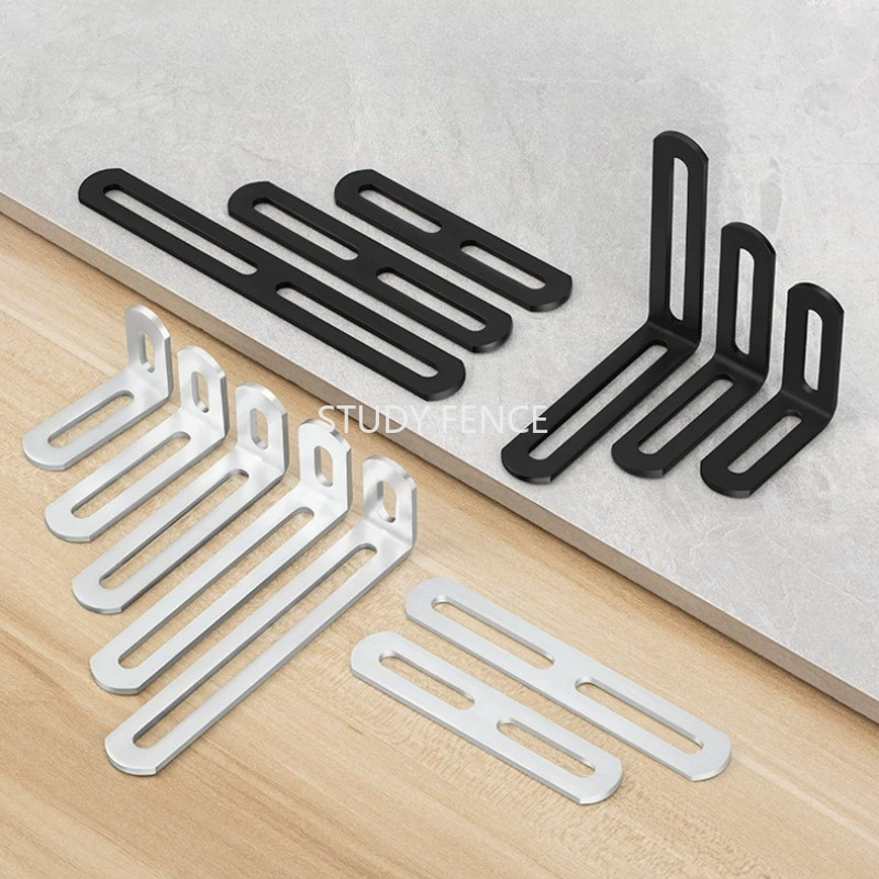 Furniture Hardware Fixing Screws - 10個入りメタルコーナーコード家具固定コーナーコード家具コネクター、家庭用ハードウェアアクセサリー、ネジを含む