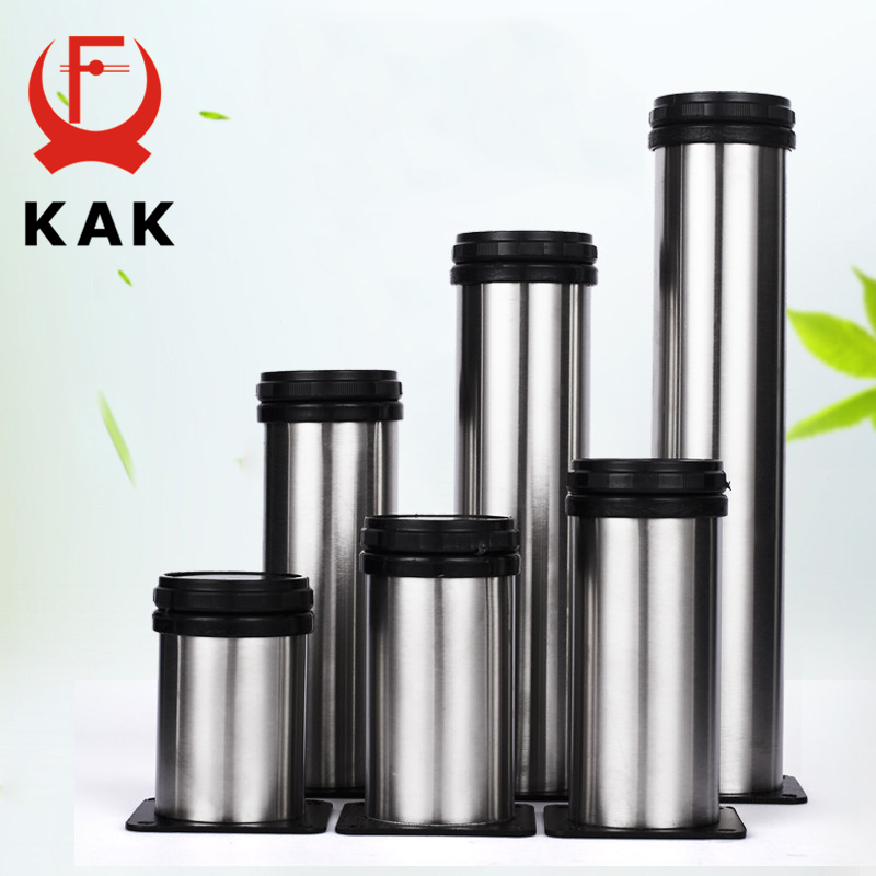 Furniture Hardware For Legs - Kakステンレス鋼家具脚調節可能なテーブルの足交換キャビネットソファ金属足ネジで家具ハードウェア