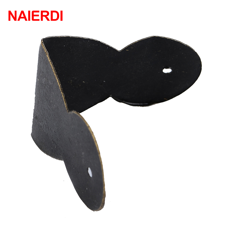 Furniture Hardware Wood - Naierdi 30 個装飾コーナーブラケットアンティークジュエリーボックス木製コーナープロテクターレトロブロンズ家具継手ハードウェア