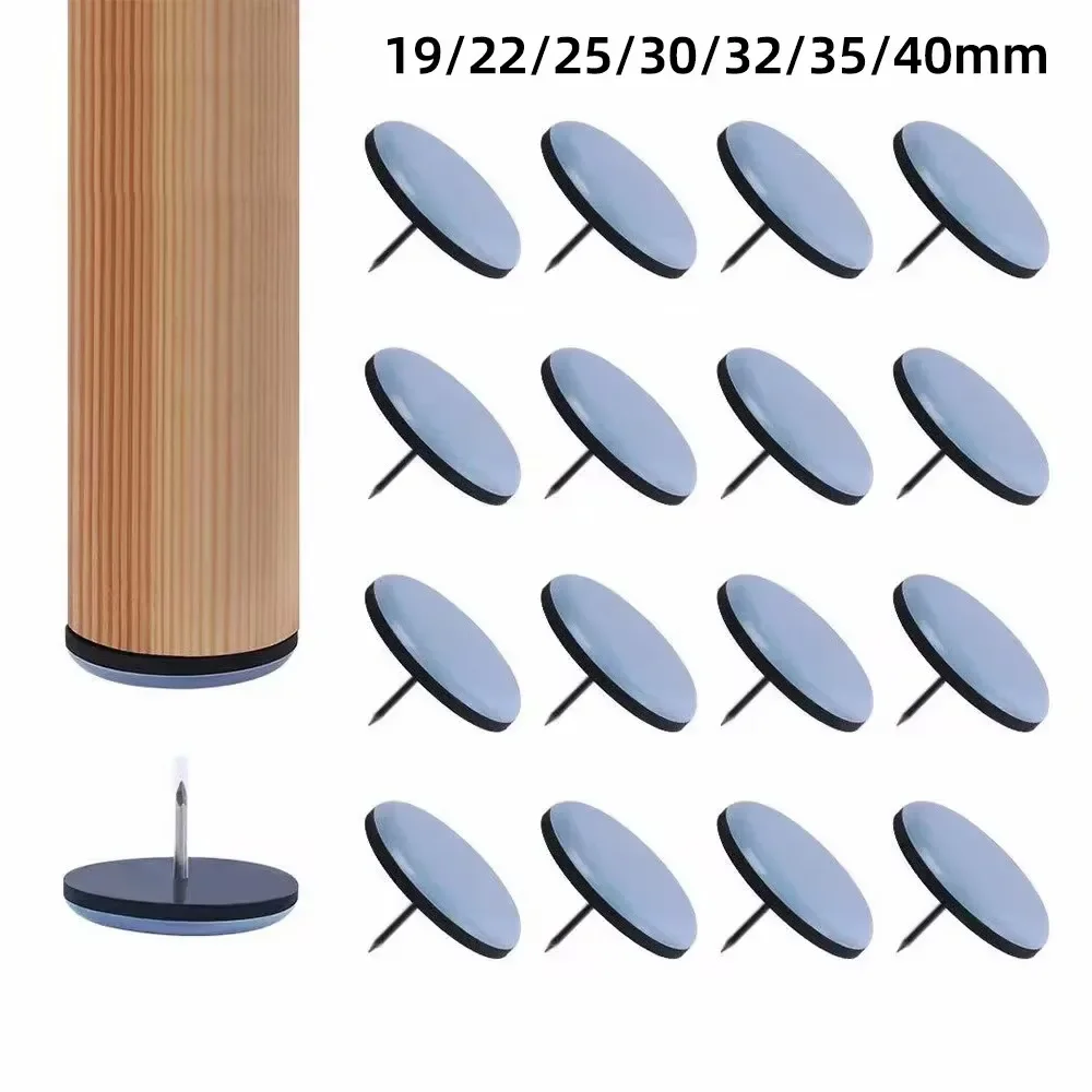 Furniture Hardware Feet - 16/19/22/25/32/38mmテーブルチェアフットスライダー丸型家具脚パッド（ネジ付き）キャビネットソファグライドフロアプロテクタースライダー