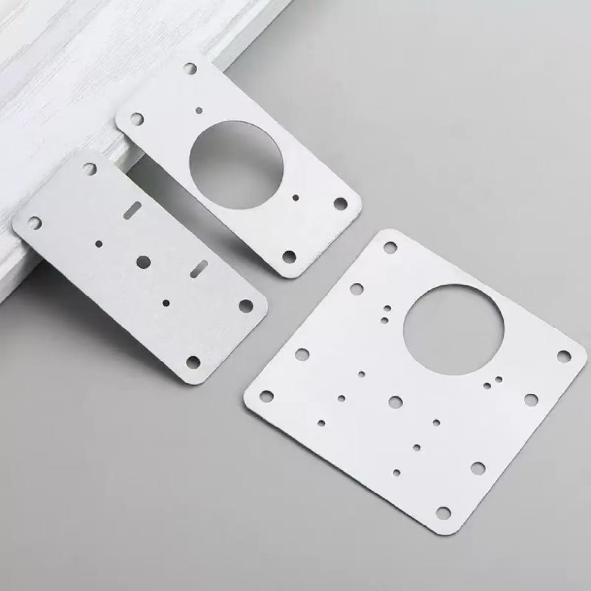 Furniture Hardware Fixing Screws - ヒンジ修理プレートキッチンキャビネットドアヒンジ取り付けプレートネジ付きフラット固定ブラケット家具ハードウェアツール