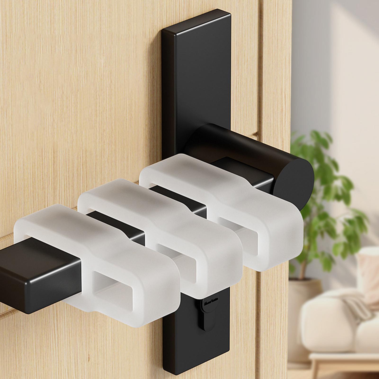 Furniture Hardware Kit - 1 個ドアストップシリコーンドアハンドルバッファ壁保護ドアノブバンパー家具保護クラッシュパッド耐衝撃リング