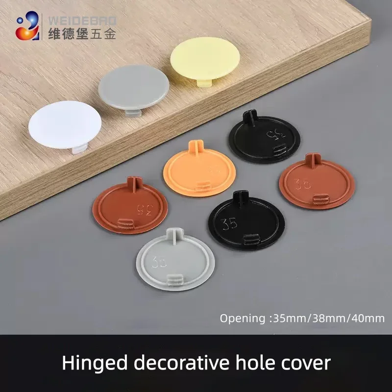 10個入り 35mm、38mm、40mm 丸型プラスチック製 - Furniture Hardware Connectors のレビューと価格