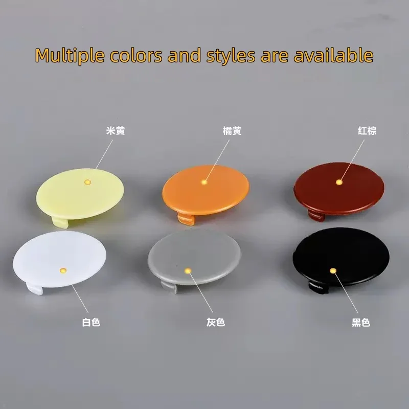 10個入り 35mm、38mm、40mm 丸型プラスチック製 - Furniture Hardware Connectors のレビューと価格