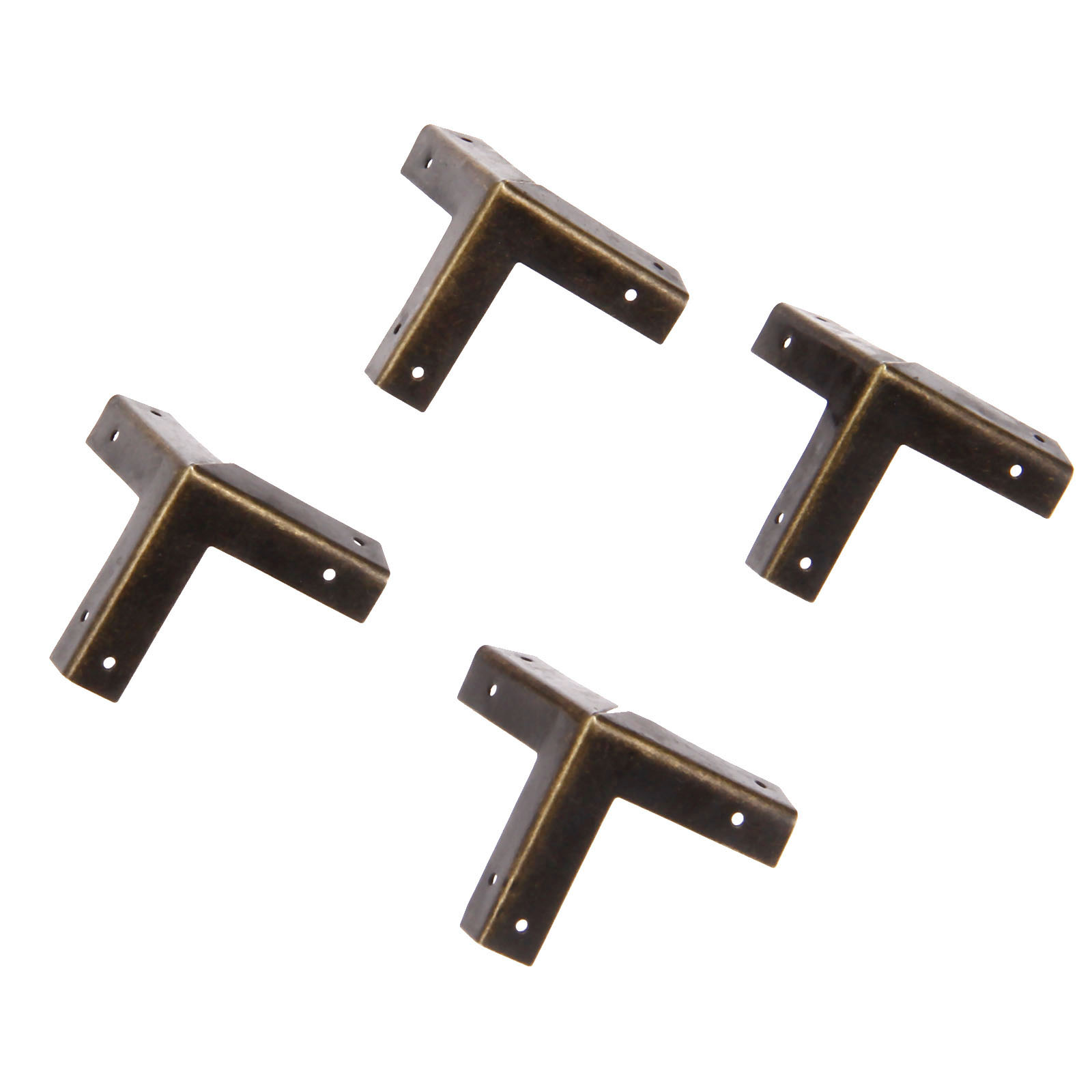 Dreld 4個アンティークブロンズコーナープロテクター木箱 - Furniture Hardware Wood のレビューと価格