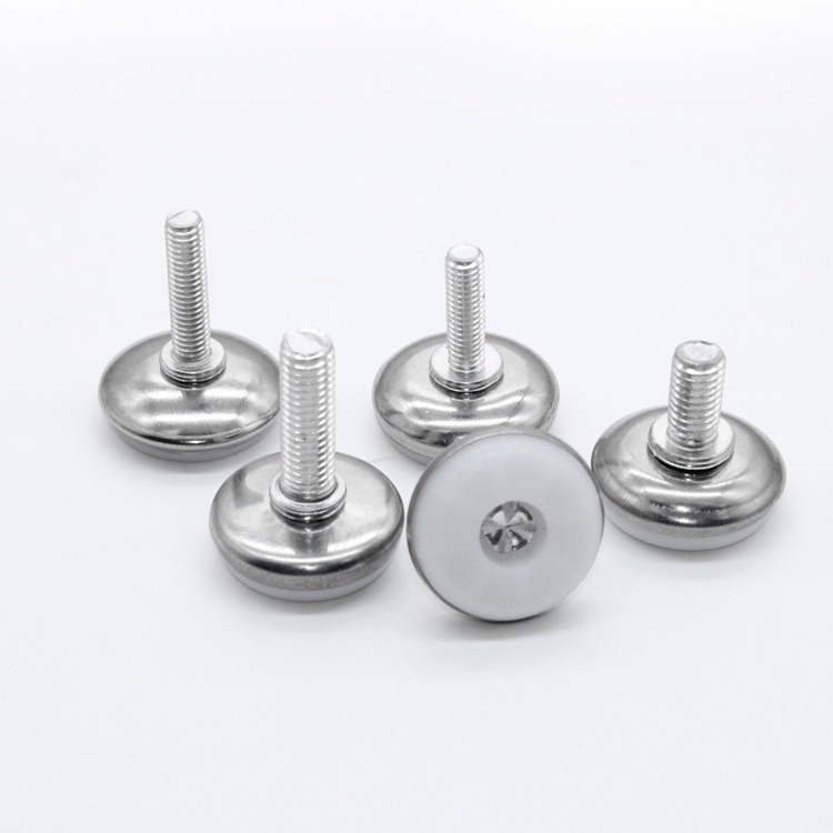 4/8個入り M6 M8 M10 ネジ式調整可能家具脚 金属 - Furniture Hardware Feet のレビューと価格