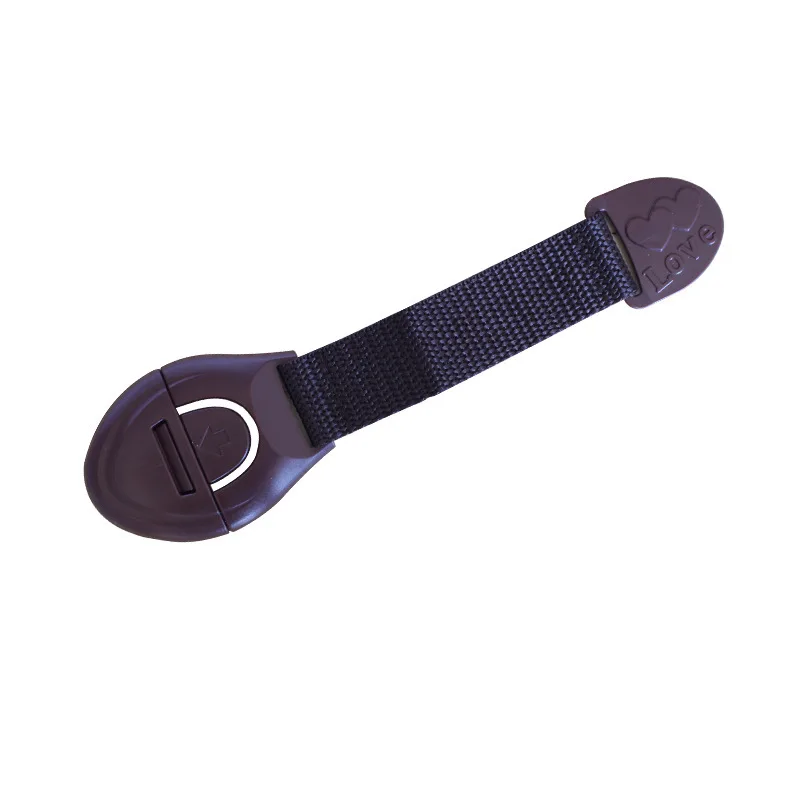 5 ピース/ロットブラウンキャビネット安全ロックベビー家具ド - Furniture Hardware Supplies のレビューと価格