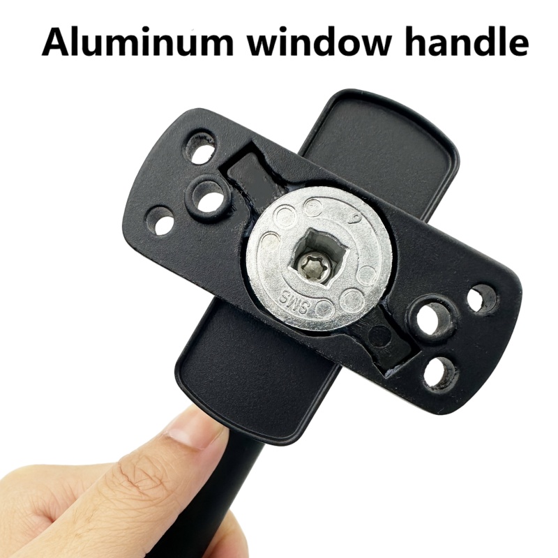 左＆右アルミ合金製外部フラットハンドル、断熱ドア・窓用、建築 - Furniture Hardware Fitting のレビューと価格