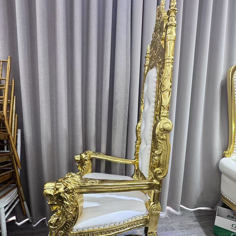 フランスのヨーロッパ風金箔装飾ウェディングイメージチェア、卸 - Furniture Hardware Images のレビューと価格