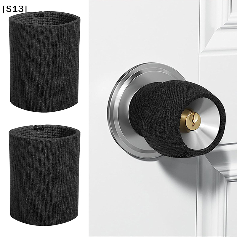 静電気防止ドアノブカバー、丸型ゴム製ドアハンドルカバー、防水 - Cabinet Knob Round のレビューと価格