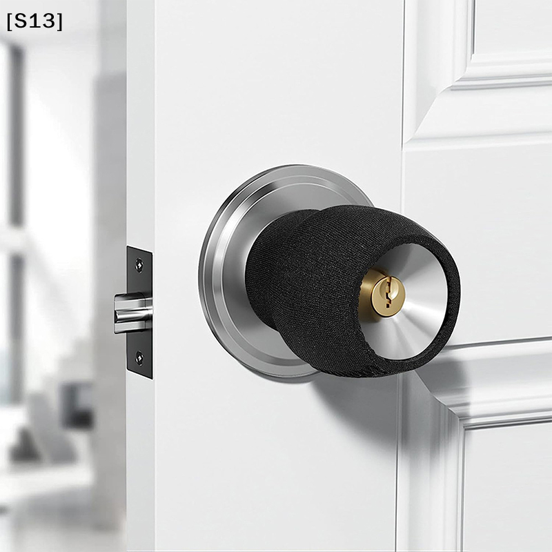 静電気防止ドアノブカバー、丸型ゴム製ドアハンドルカバー、防水 - Cabinet Knob Round のレビューと価格