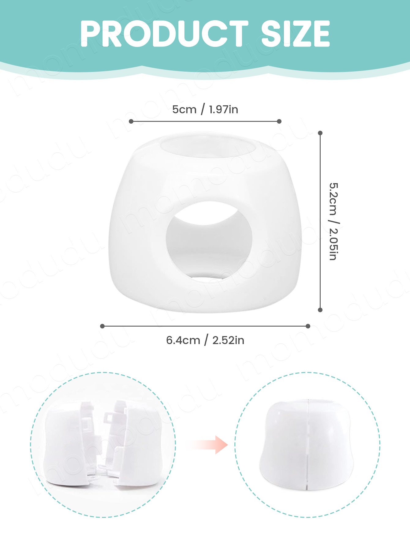 ベビードアノブ安全カバー、標準的な丸いハンドル用のチャイルド - Cabinet Knob Round のレビューと価格
