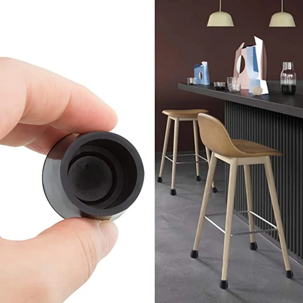 椅子椅子フットカバー家具脚テーブルゴム足エンドインサート P - Furniture Hardware Feet のレビューと価格