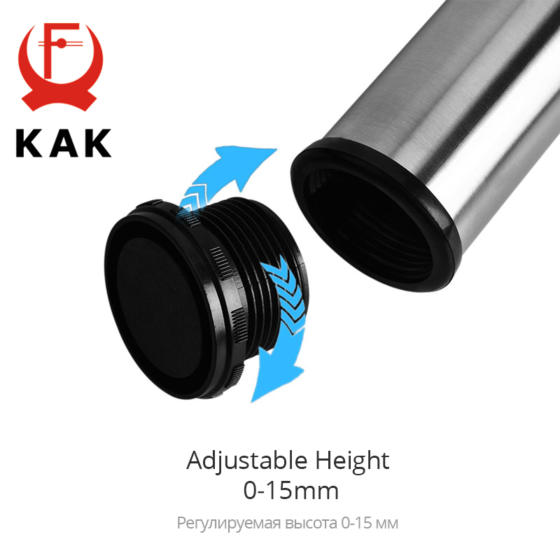 Kakステンレス鋼家具脚調節可能なテーブルの足交換キャビネッ - Furniture Hardware For Legs のレビューと価格