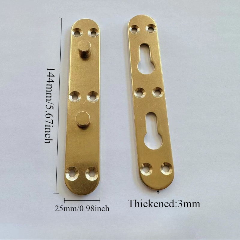 厚い真鍮ネジベッド吊りヒンジ目に見えないコネクタ安全な固定角 - Furniture Hardware Fixing Screws のレビューと価格