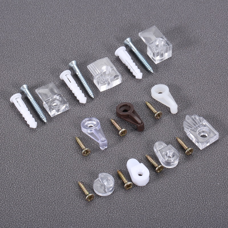 プラスチック製ガラスリテーナー,10個セット,鏡クランプ,ワ - Furniture Hardware Connectors のレビューと価格