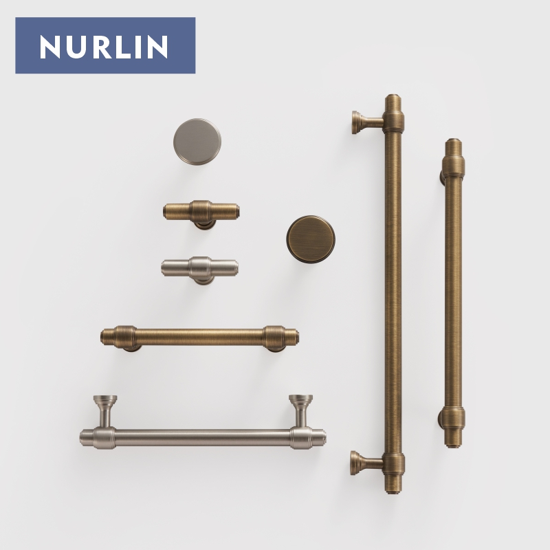 Nurlin ソリッドブラスフレンチレトロアンティークブロン - Furniture Hardware Kit のレビューと価格