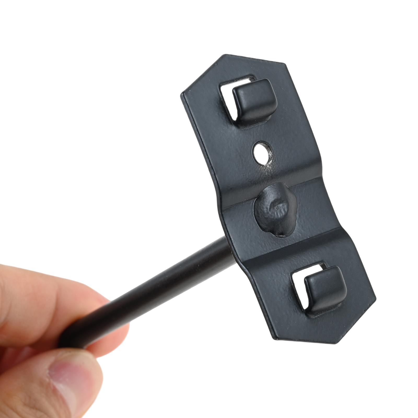 10個/セット 50mm ブラックホールボードフック スチー - Furniture Hardware Fitting のレビューと価格
