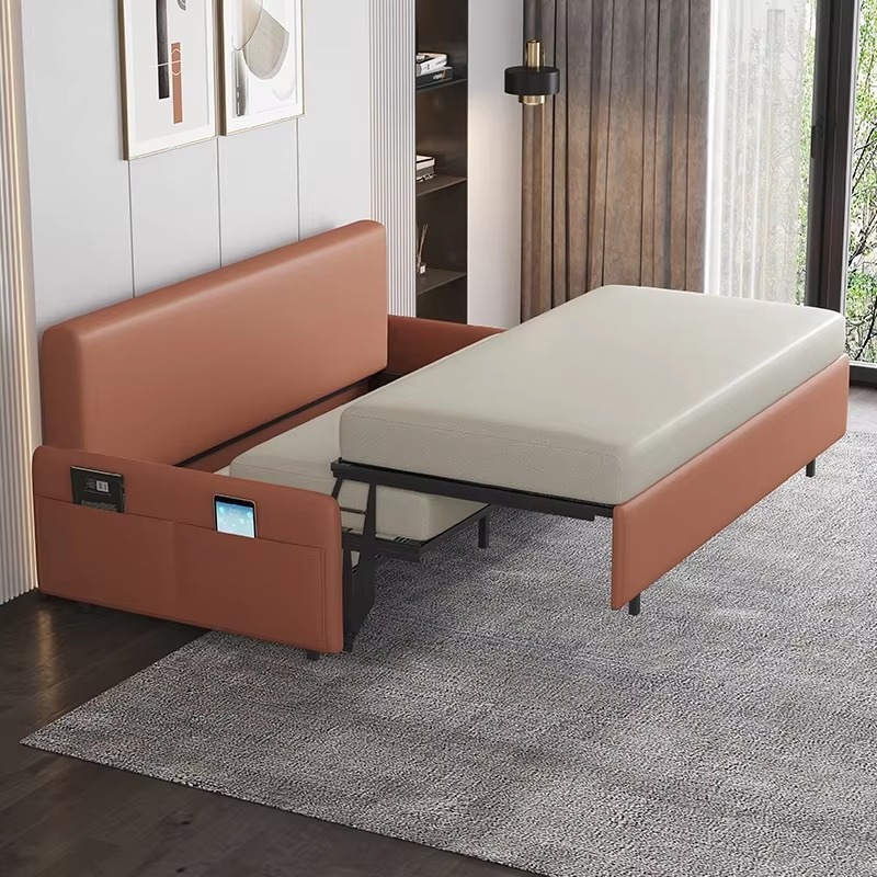多機能三つ折り反転式ソファベッドフレーム、隠し折りたたみベッ - Furniture Hardware For Bed のレビューと価格