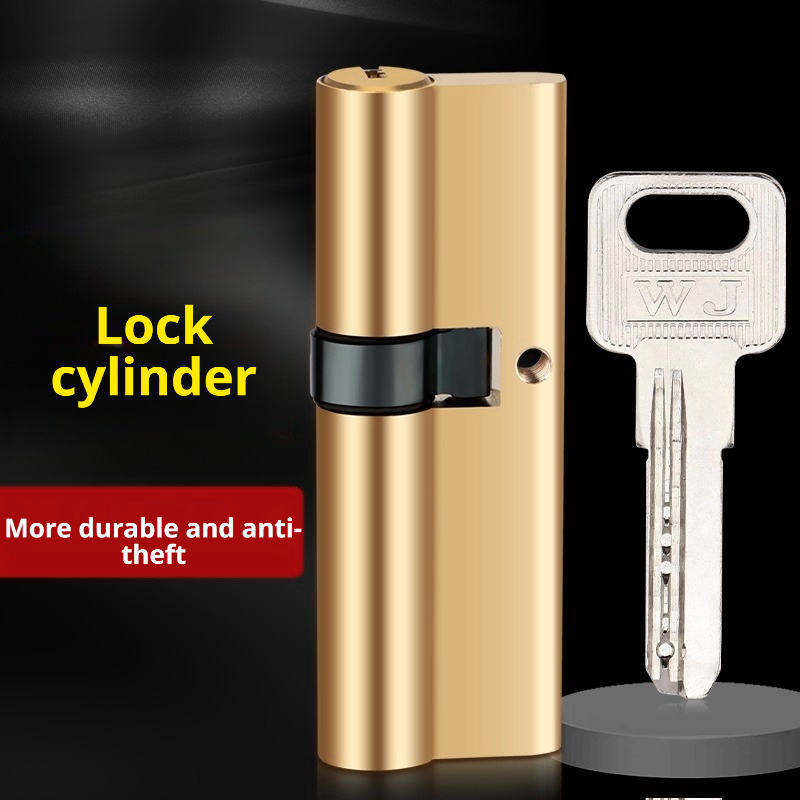 家庭用玄関ドア盗難防止ロックシリンダー真鍮バイアス加工65〜 - Furniture Hardware Fitting のレビューと価格