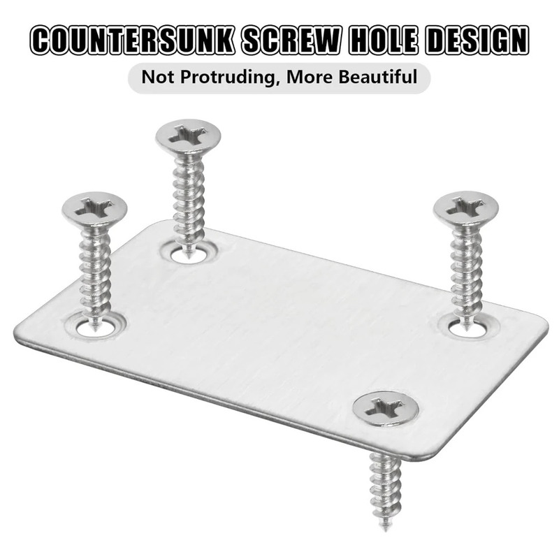 10 個のステンレス鋼直角ブラケットアングルコード高速コネク - Furniture Hardware Connectors のレビューと価格