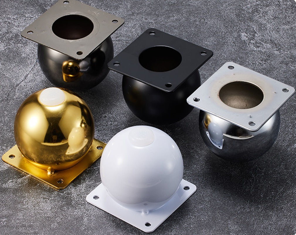 4 個の鋼球型家具脚ソファベッドキャビネットコーヒーバーテー - Furniture Hardware Feet のレビューと価格