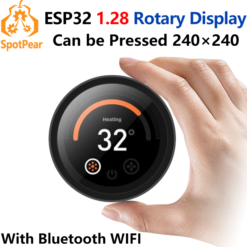 ESP32 開発ボード C3 1.28 インチラウンドロータ - Cabinet Knob Round のレビューと価格