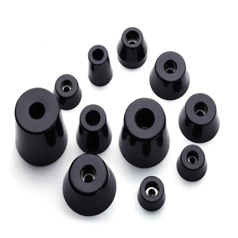 8 個黒ゴム足椅子床プロテクターアンチスリップ家具の足ソファ - Furniture Hardware Feet のレビューと価格