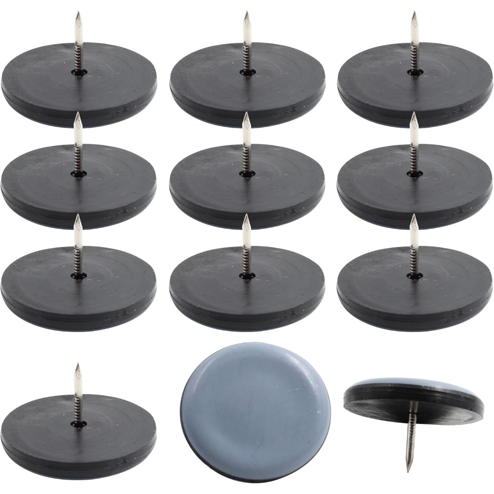 4/8/16個入り丸型家具脚パッド、ネジ＆釘留め式、テーブル - Furniture Hardware Feet のレビューと価格