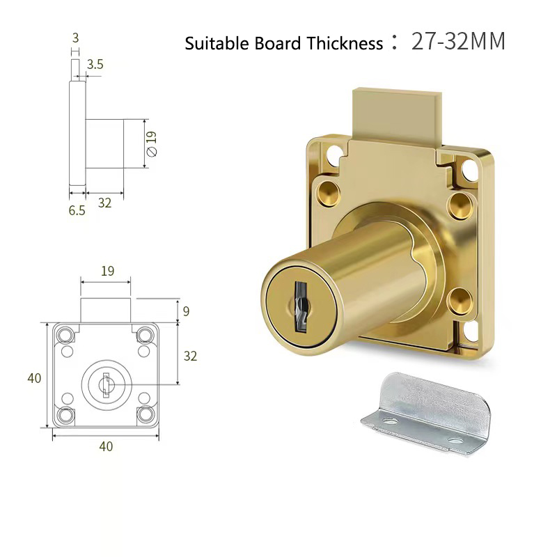Yutoko 高級デスク引き出しロック ワードローブロック  - Furniture Hardware Supplies のレビューと価格