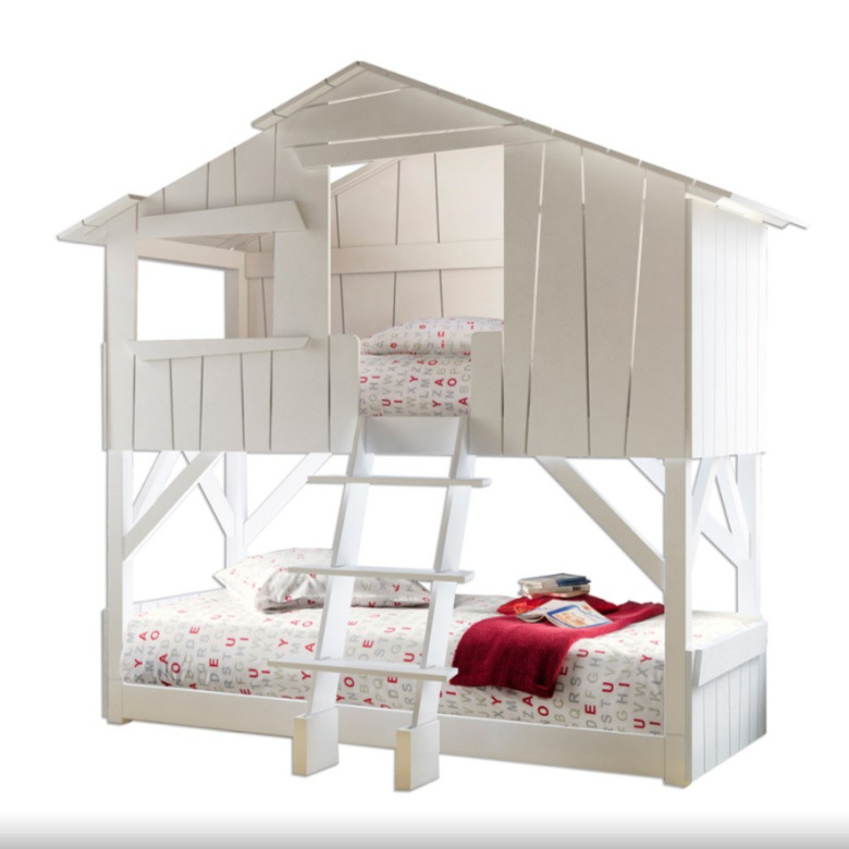 フランス産無垢オーク材子供用ベッド アメリカン二段ベッド 高 - Furniture Hardware Lowes のレビューと価格