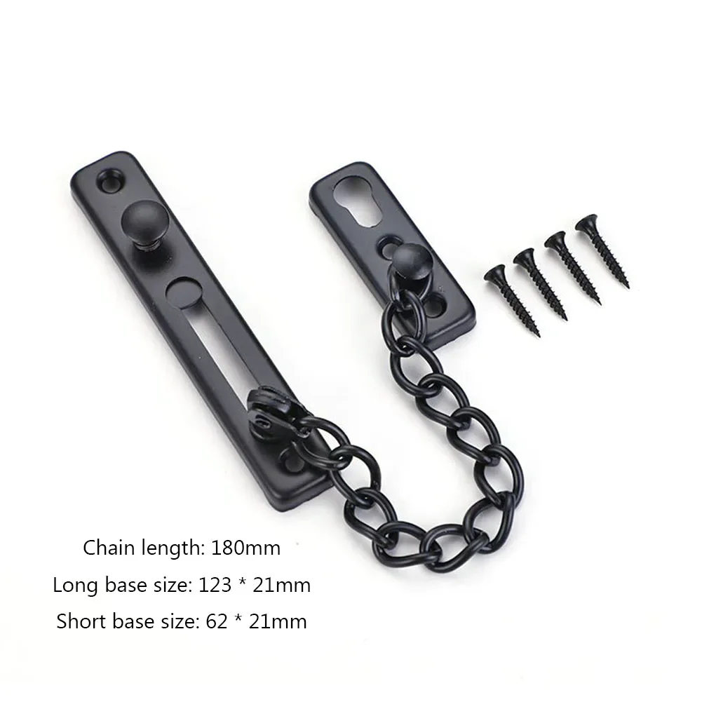 盗難防止ドアロックボルト安全チェーン、ホームラッチバックルガ - Furniture Hardware Fitting のレビューと価格