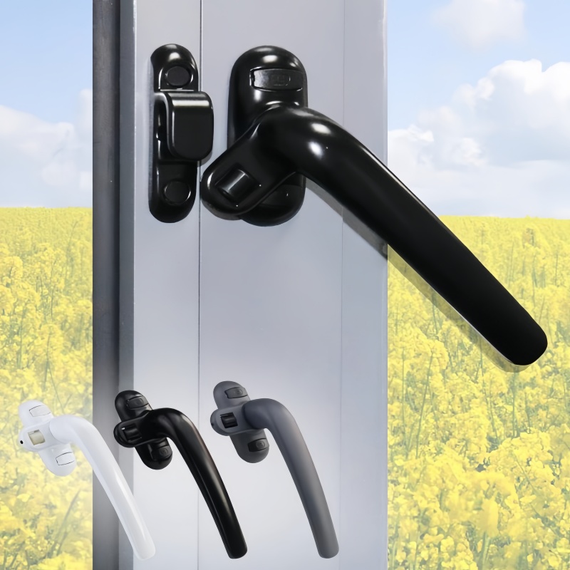 ユニバーサル開き窓ハンドルドアハンドルホイールロックバックル - Furniture Hardware Supplies のレビューと価格