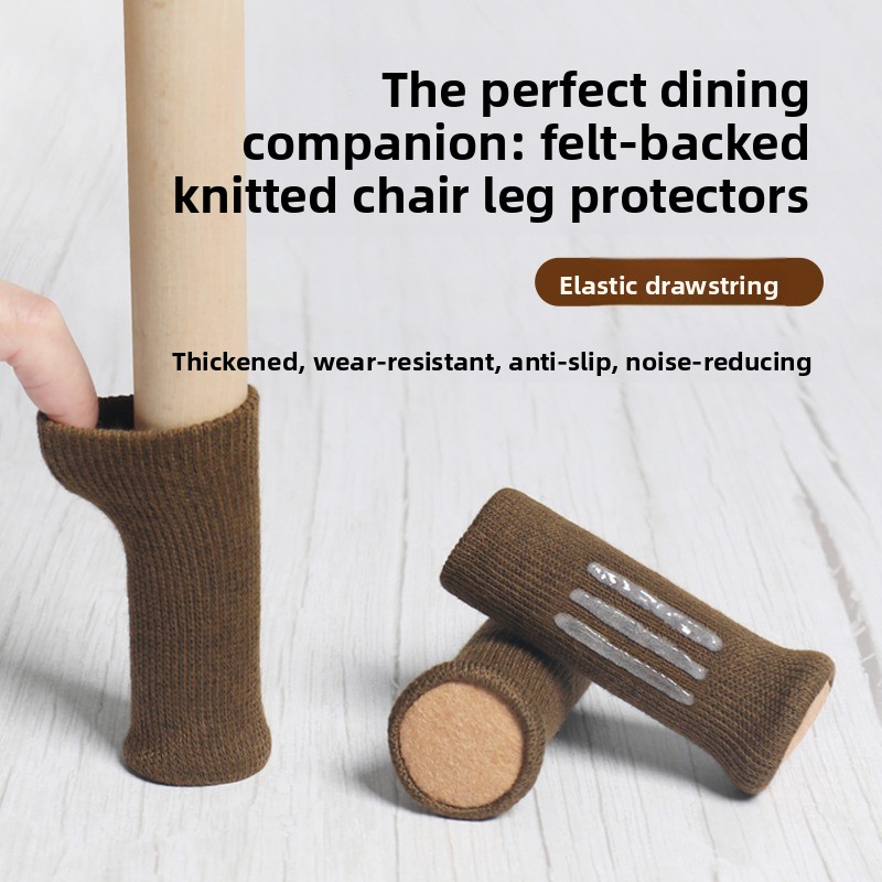 16個の厚手のフェルト製椅子脚キャップ、耐摩耗性テーブル＆椅 - Furniture Hardware Feet のレビューと価格