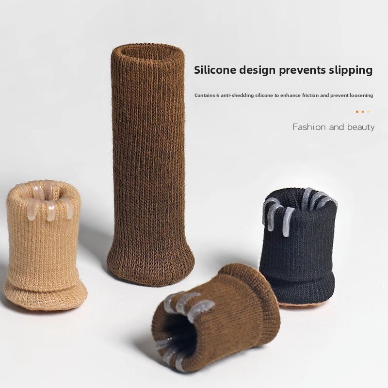 16個の厚手のフェルト製椅子脚キャップ、耐摩耗性テーブル＆椅 - Furniture Hardware Feet のレビューと価格