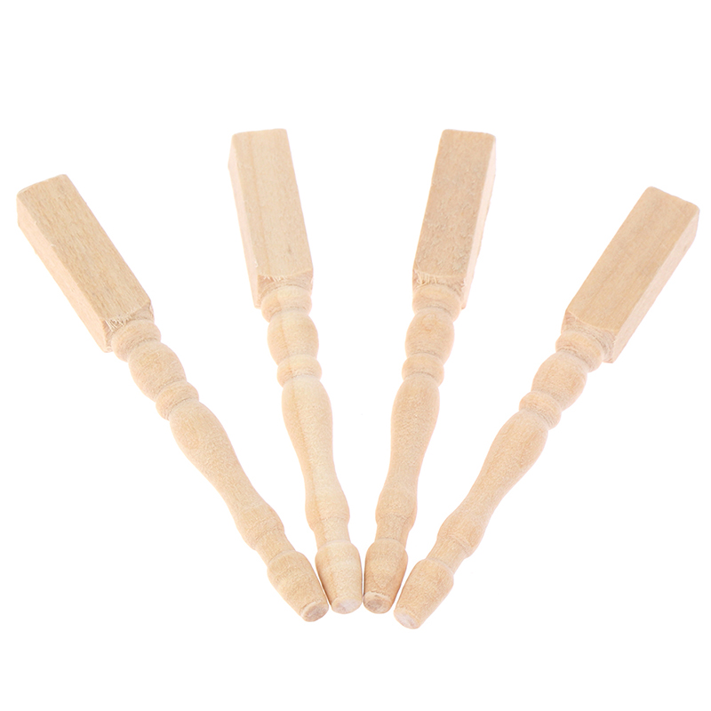 ● 4 ピース/セット 1:12 ドールハウスミニチュア D - Furniture Hardware Feet のレビューと価格