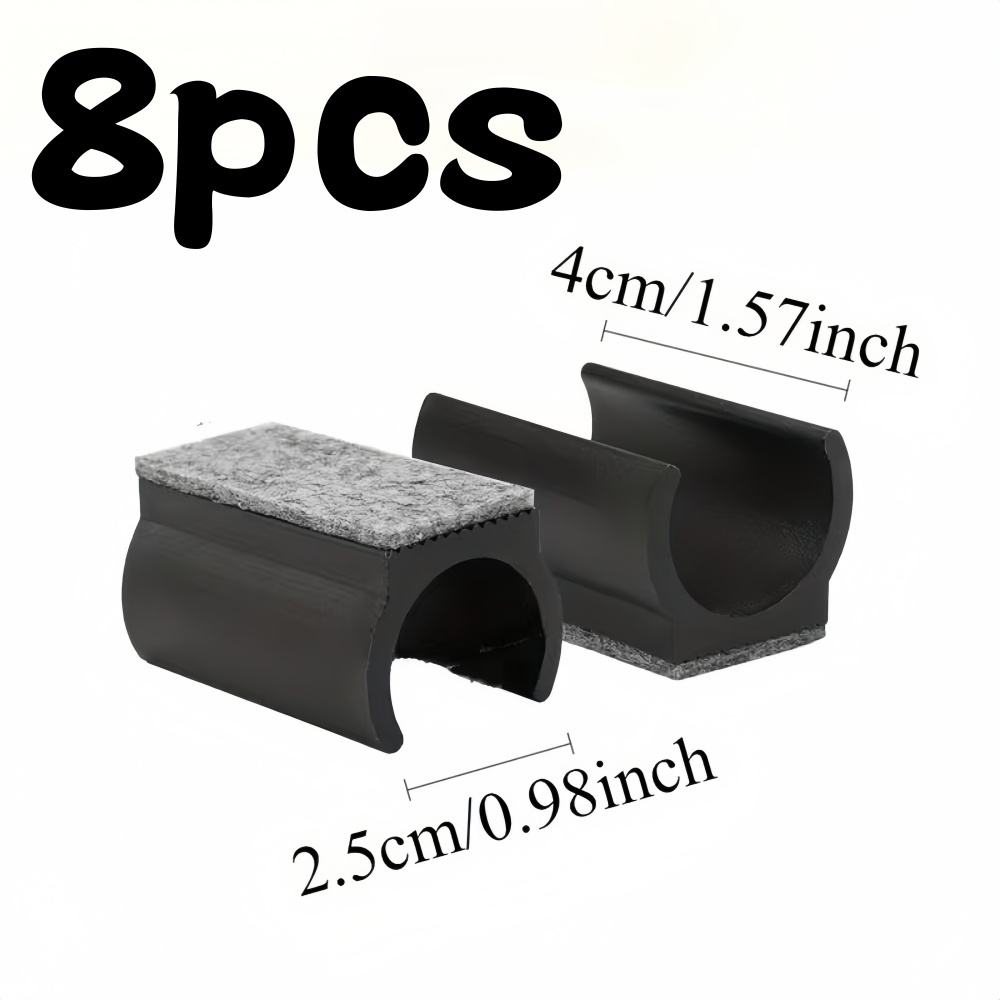 8 個フェルトゴム家具足パッドテーブル脚カバー椅子パッド滑り - Furniture Hardware Feet のレビューと価格