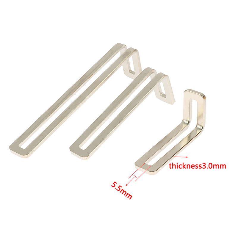 L字型ニッケルメッキコーナーブラケット、90度アングルブラケ - Furniture Hardware Connectors のレビューと価格