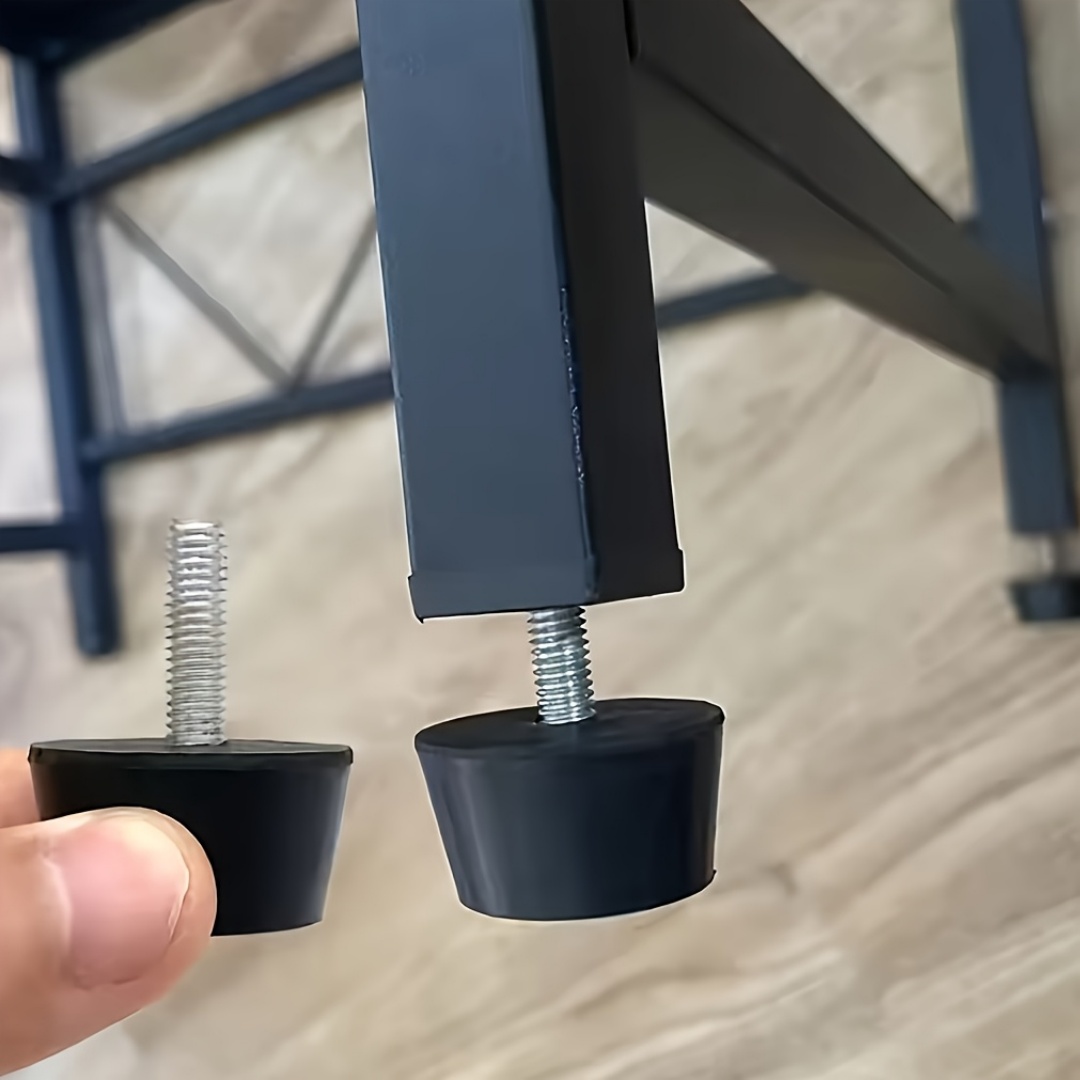 4 個のゴム製調節可能な足パッド、ネジ付きテーブルチェア B - Furniture Hardware Feet のレビューと価格