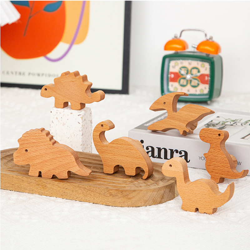 キャビネットドアハンドル子供部屋クリエイティブかわいい恐竜ユ - Furniture Hardware Wood のレビューと価格