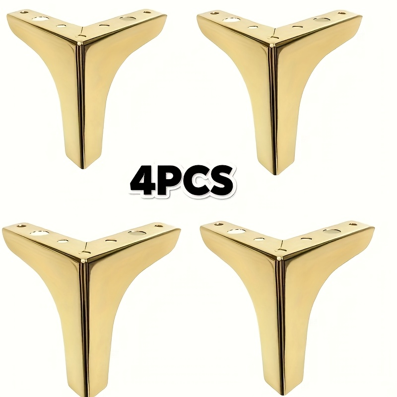 ソファ、キャビネット、テーブル用の金属製家具脚4個セット、高 - Furniture Hardware For Legs のレビューと価格