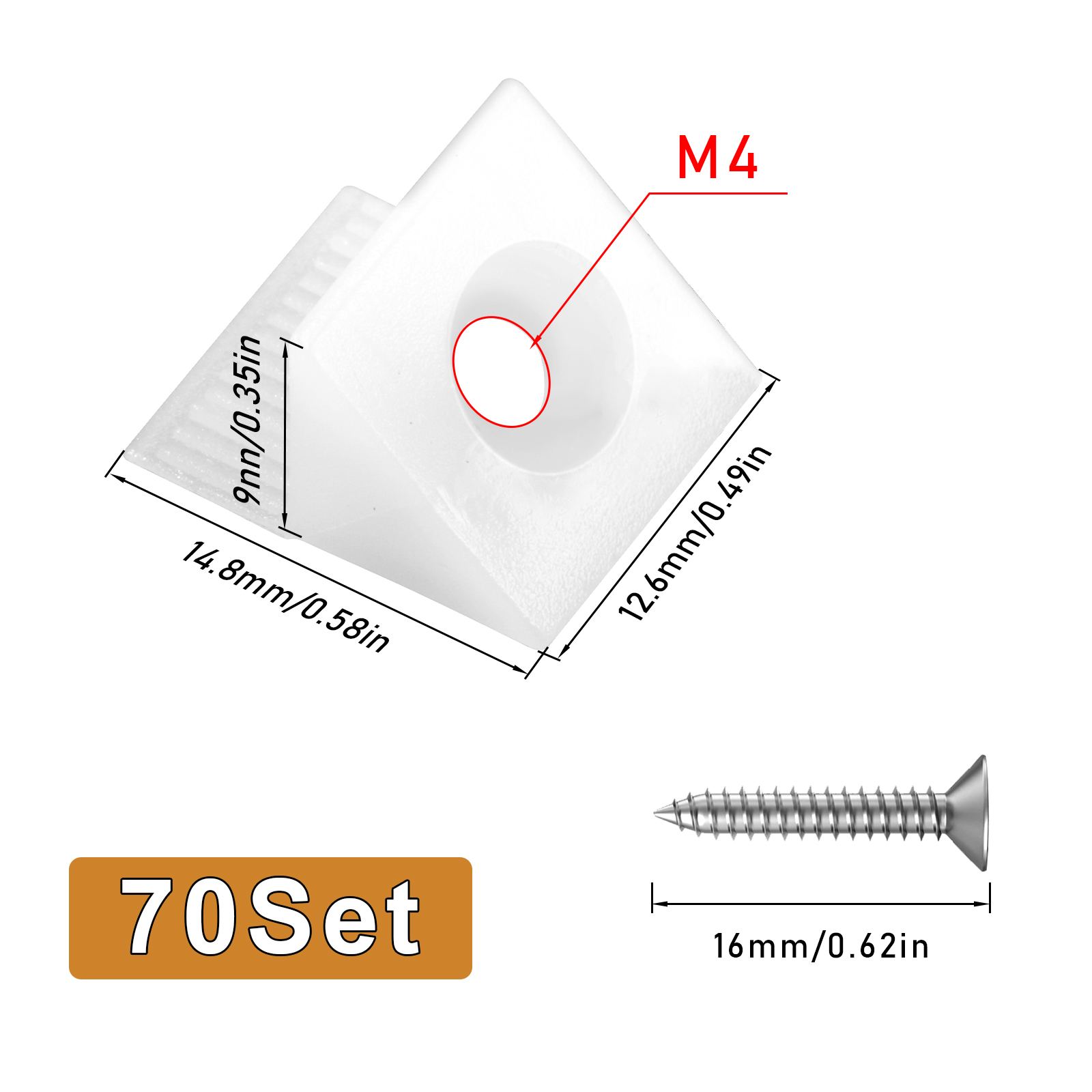 60 セット修理固定引き出しチェスト底たるみサポート、プラス - Furniture Hardware Fixing Screws のレビューと価格