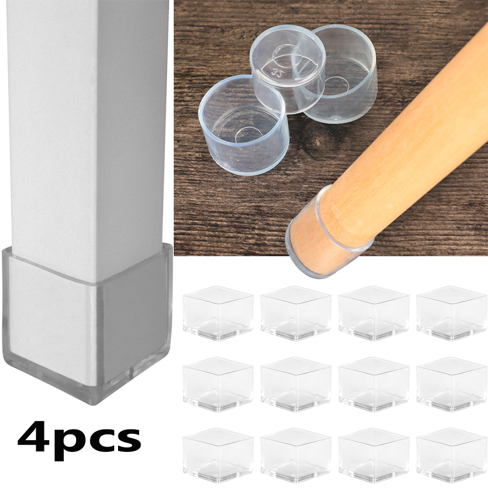 テーブルフットキャップ,滑り止めパッド,家具の穴のある保護, - Furniture Hardware Feet のレビューと価格