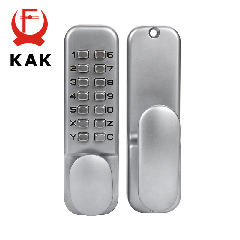 KAK 亜鉛合金キーレスドアロック機械式コンビネーションロッ - Furniture Hardware Fitting のレビューと価格